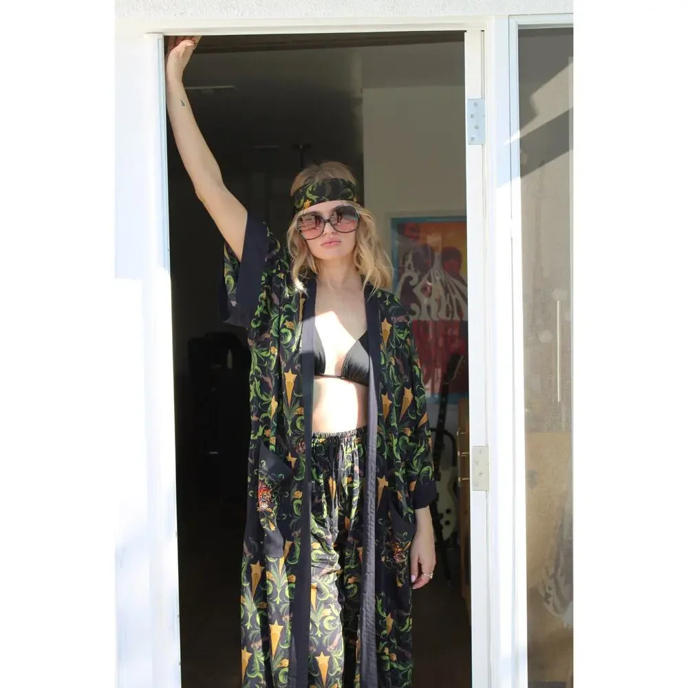 HENELLE HOLLYWOOD NIGHTS DUSTER ROBE